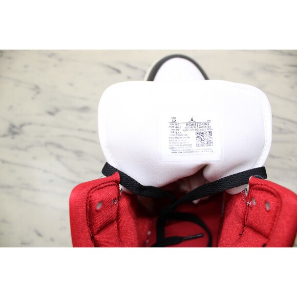 NIKE Air Jordan 1 Mid (Women's) – Black/Gym Red-Sail (US 12) NEW IN BOX - Picture 11 of 13